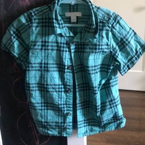 Burberry boy shirt